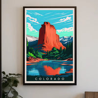 Majestic Colorado Landscape Poster