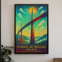Viaduc de Millau A Marvel of Engineering Poster