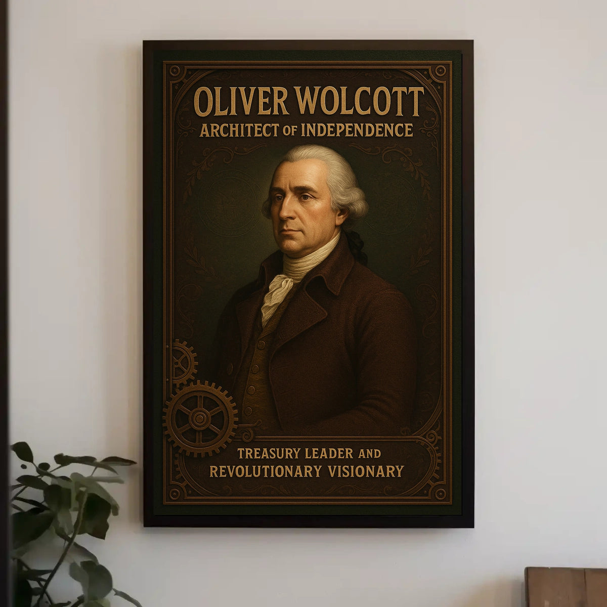 Oliver Wolcott Architect Of Poster