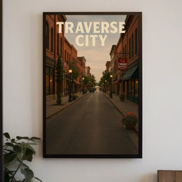 Traverse City Charm Poster
