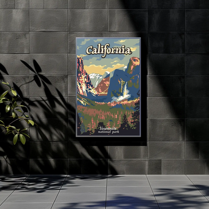 Yosemite National Park Poster