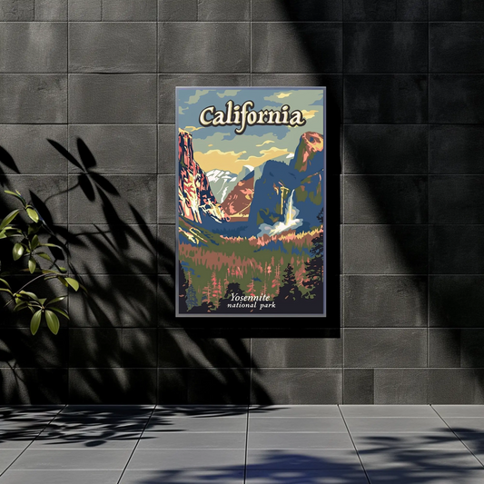 Yosemite National Park Poster