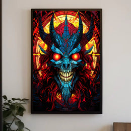 Infernal Visage Poster PosterGoat