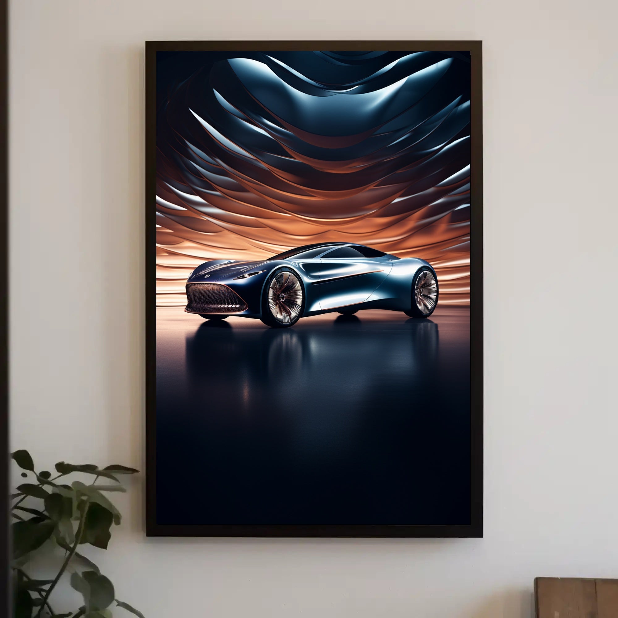 Futuristic Elegance Poster