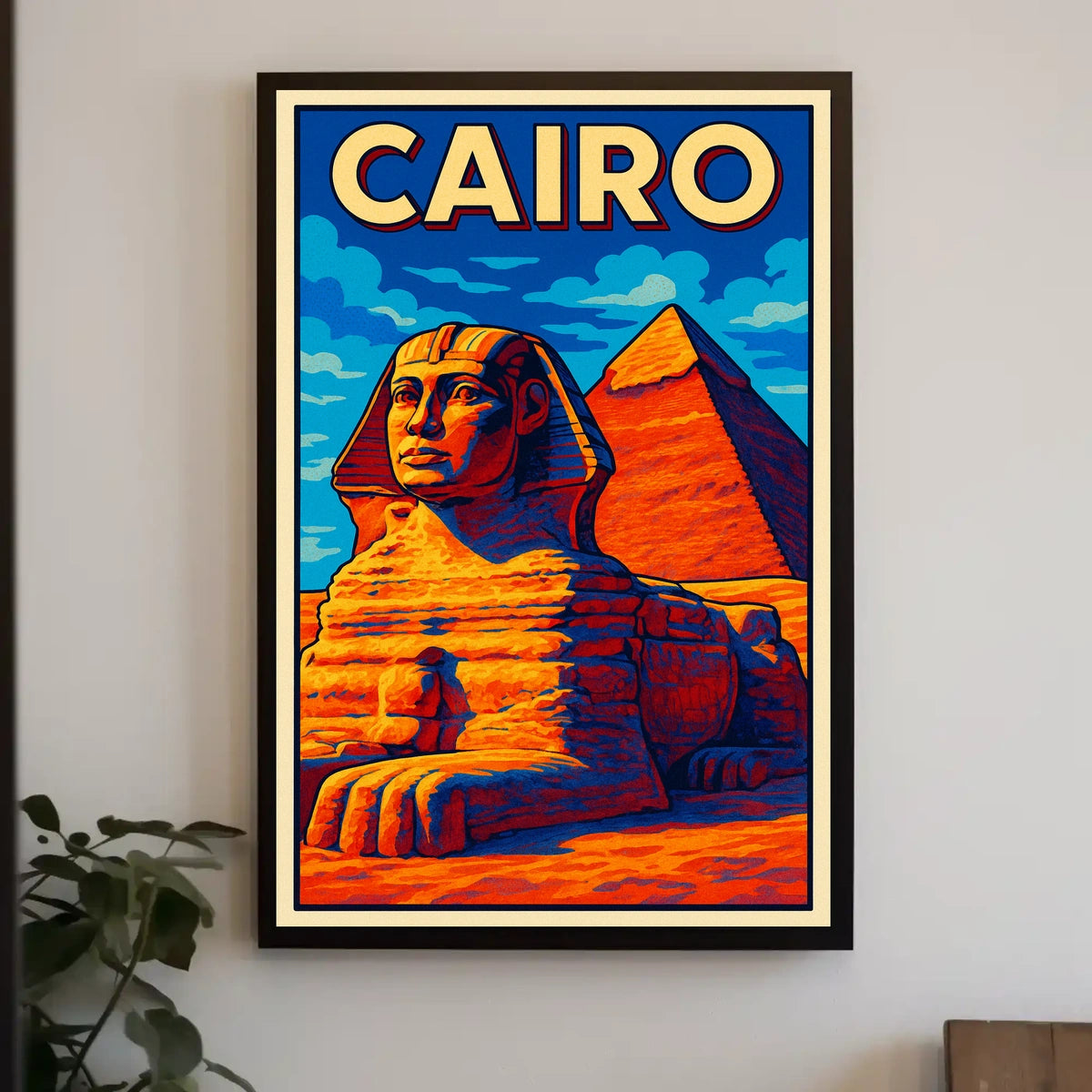 Cairo Travel Poster