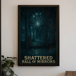 Shattered Hall Of Mirrors Poster