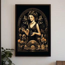 Enigmatic Elegance Poster
