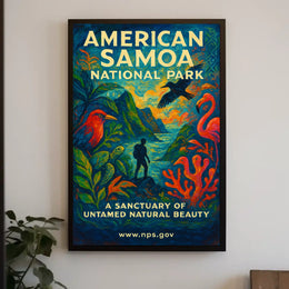 American Samoa National Park Poster