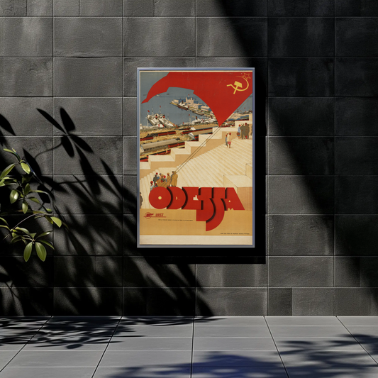 Odessa Travel Poster