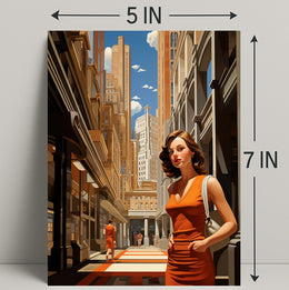 Urban Elegance Poster PosterGoat