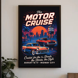 The Motor Cruise Poster PosterGoat