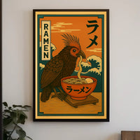 Ramen Bird Poster