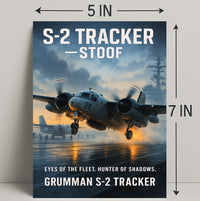 Grumman S-2 Tracker Eyes of the Fleet Poster PosterGoat