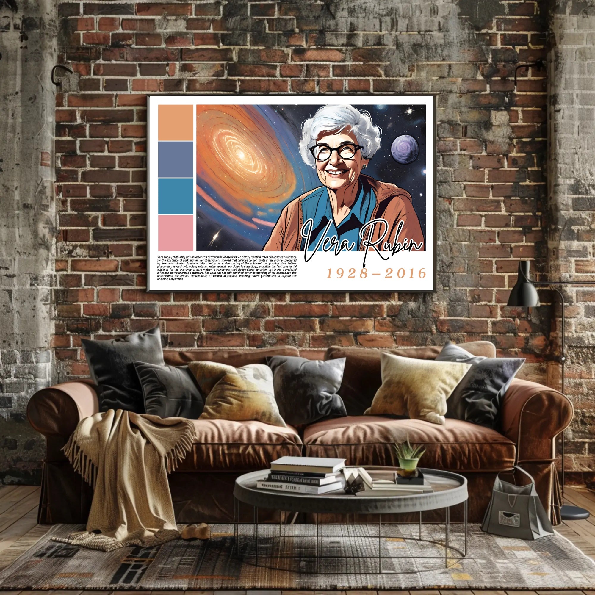 Tribute to Vera Rubin Poster