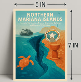 Northern Mariana Islands Cultural and Heritage Poster
