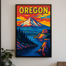 Oregon Adventure Poster