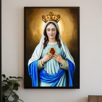 Sacred Heart of Mary Poster