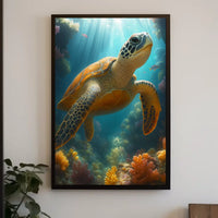 Vintage Travel Destination Art Poster