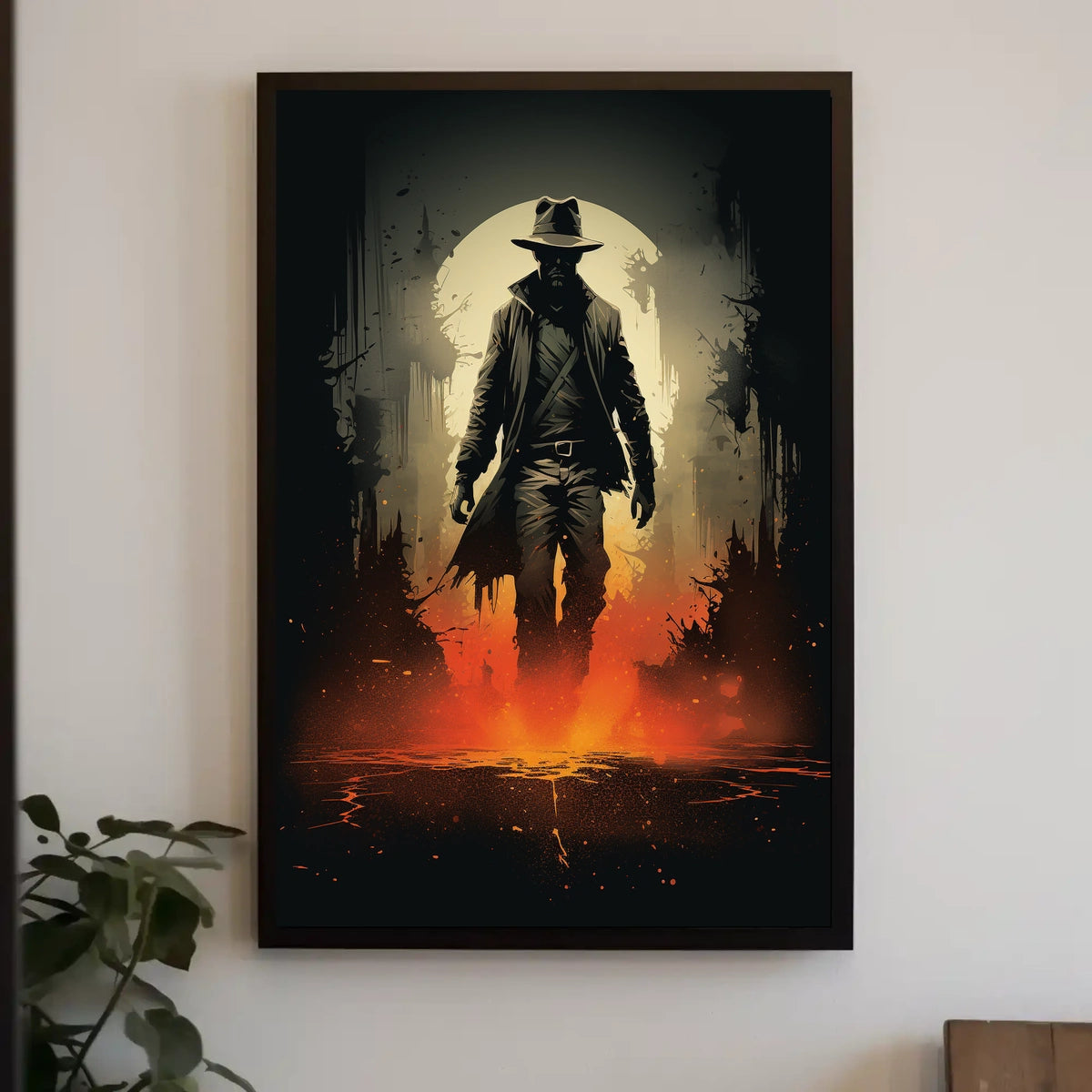 Lone Ranger In The Shadows Poster