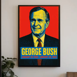 George Bush 41St President Poster