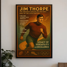 Jim Thorpe: A Legacy of Versatility Poster