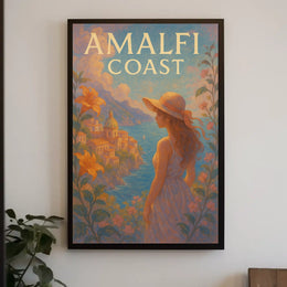 Amalfi Coast Dreamscape Poster