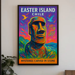 Easter Island Mysteries Poster