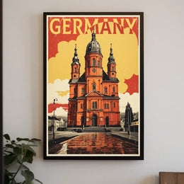Germany Architectural Poster