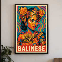 Balinese Heritage Poster