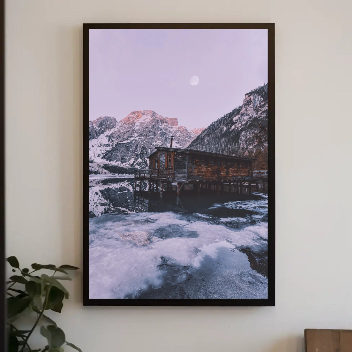Serene Alpine Twilight Escape Landscape National Park Poster