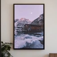 Serene Alpine Twilight Escape Landscape National Park Poster