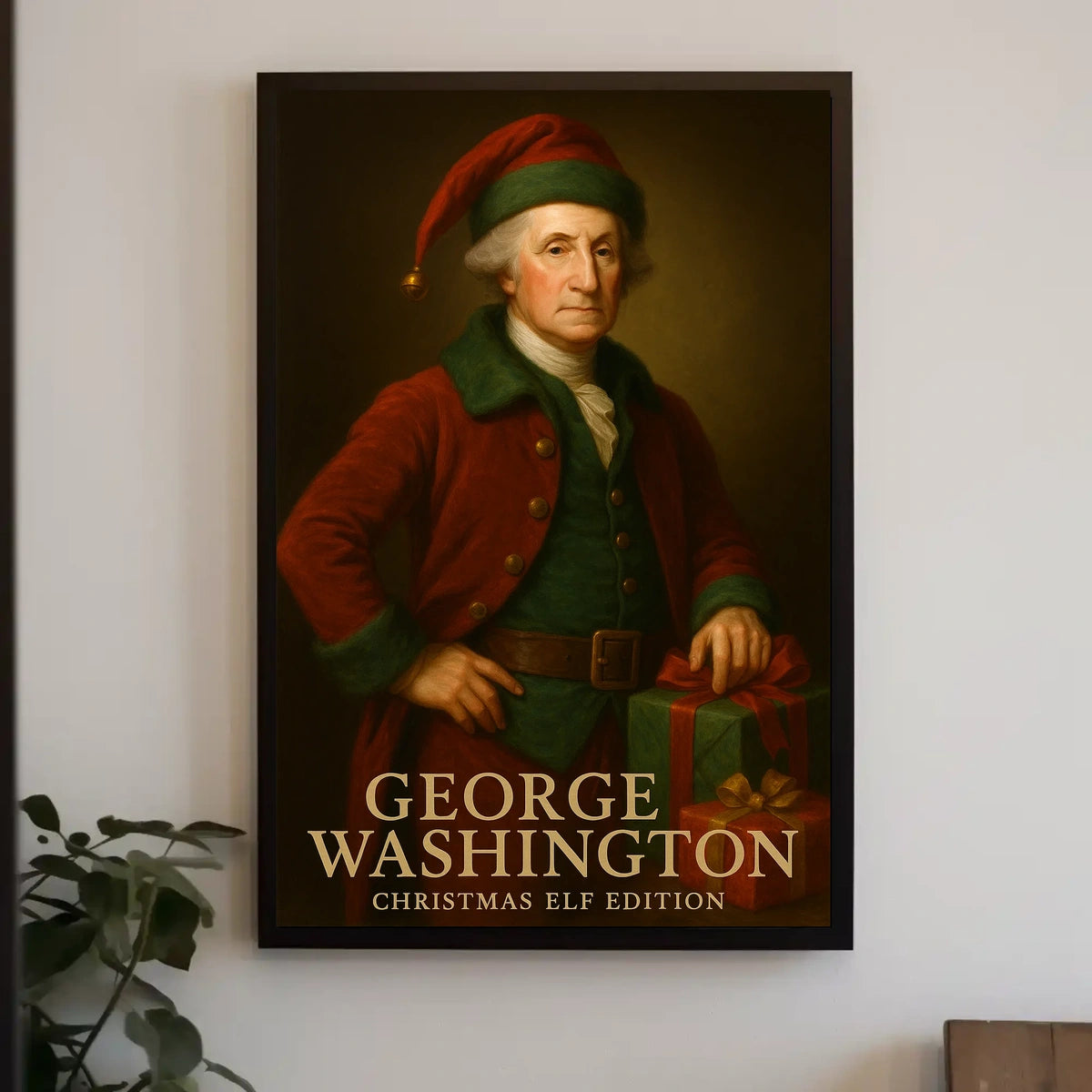 18th-Century Festive Humor Historical or Presidential Poster