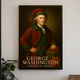 18th-Century Festive Humor Historical or Presidential Poster