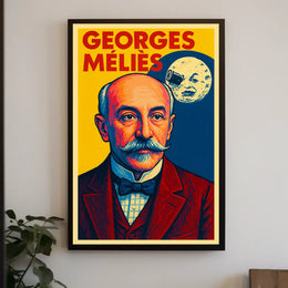 Georges Méliès Cinematic Pioneer Poster