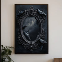 Reflections Of Ravens Poster