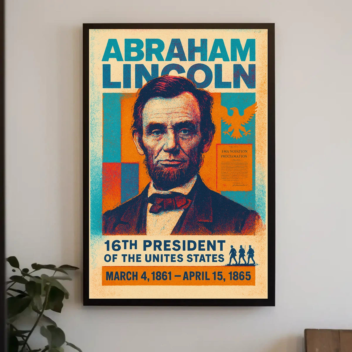 Abraham Lincoln 16Th President Poster