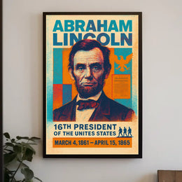Abraham Lincoln 16Th President Poster