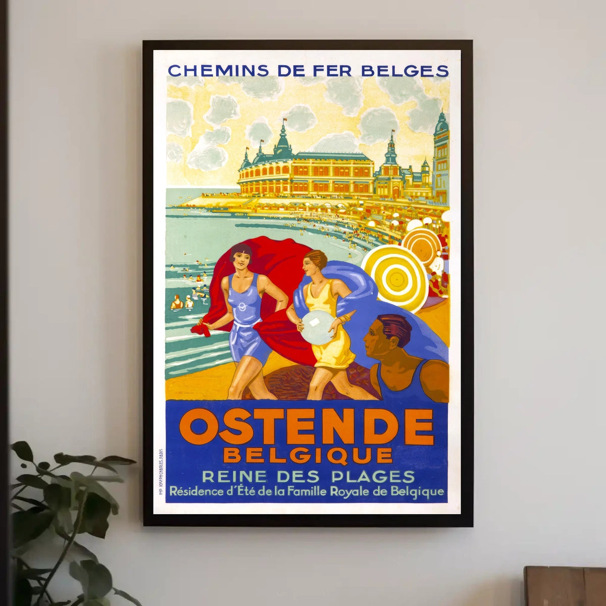 Ostende Queen Of The Beaches Poster