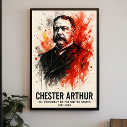 Chester Arthur 21St President Poster