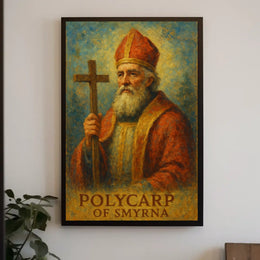 Polycarp of Smyrna Religious Heritage Poster