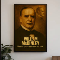 William Mckinley Presidential Era Poster