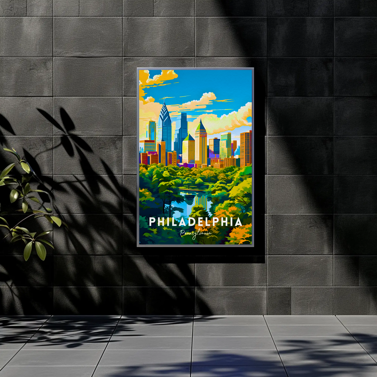 Philadelphia Travel Poster
