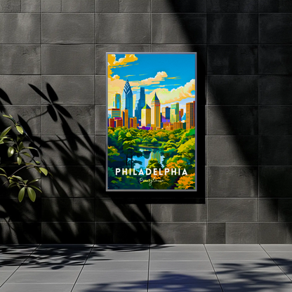 Philadelphia Travel Poster