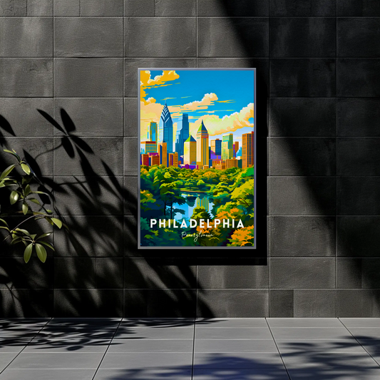 Philadelphia Travel Poster