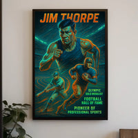 Jim Thorpe A Legacy of Athletic Excellence Poster