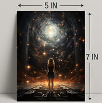 Journey To The Cosmic Vortex Poster PosterGoat