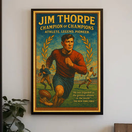 Jim Thorpe Champion of Champions Poster