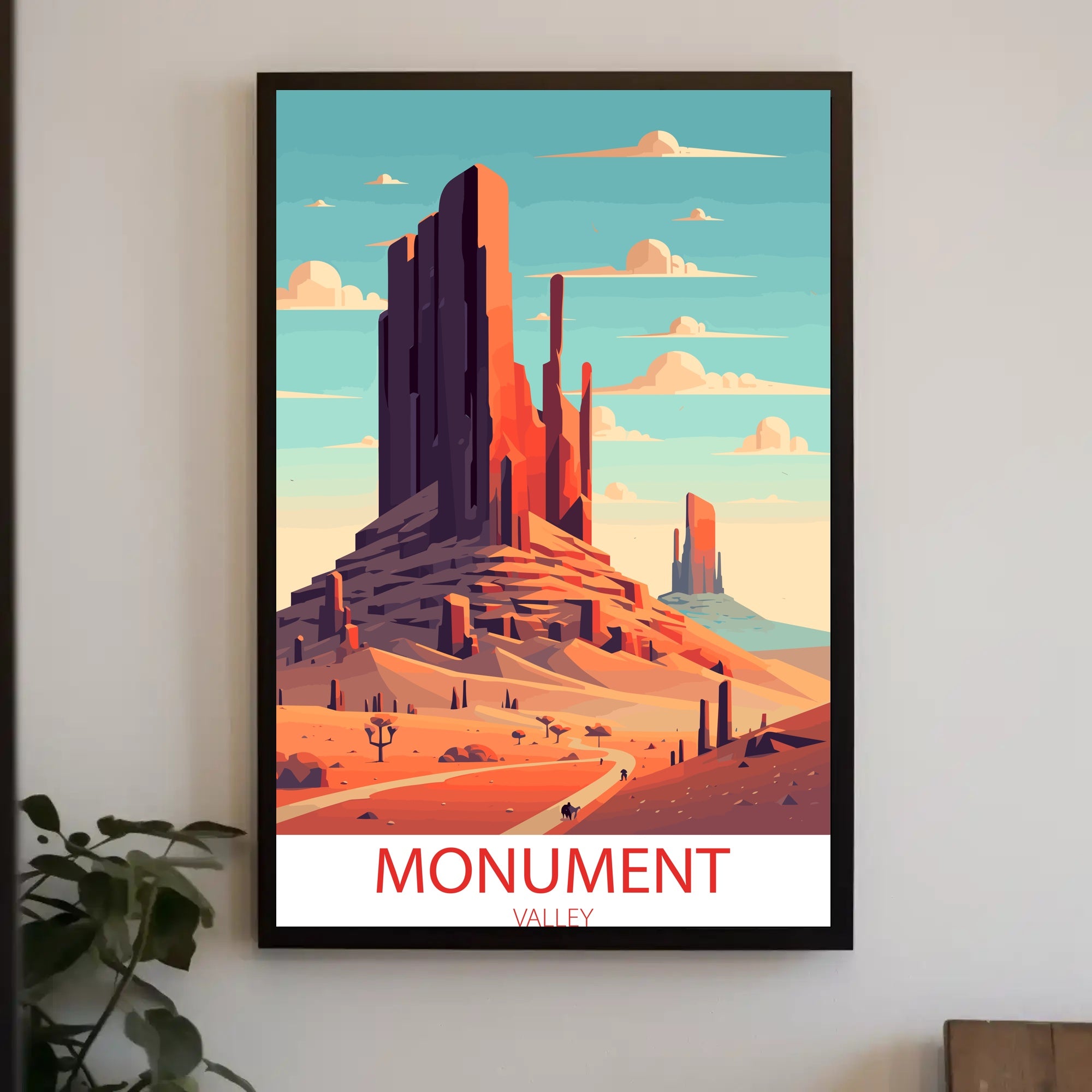 Monument Valley Sunrise Adventure Travel Poster