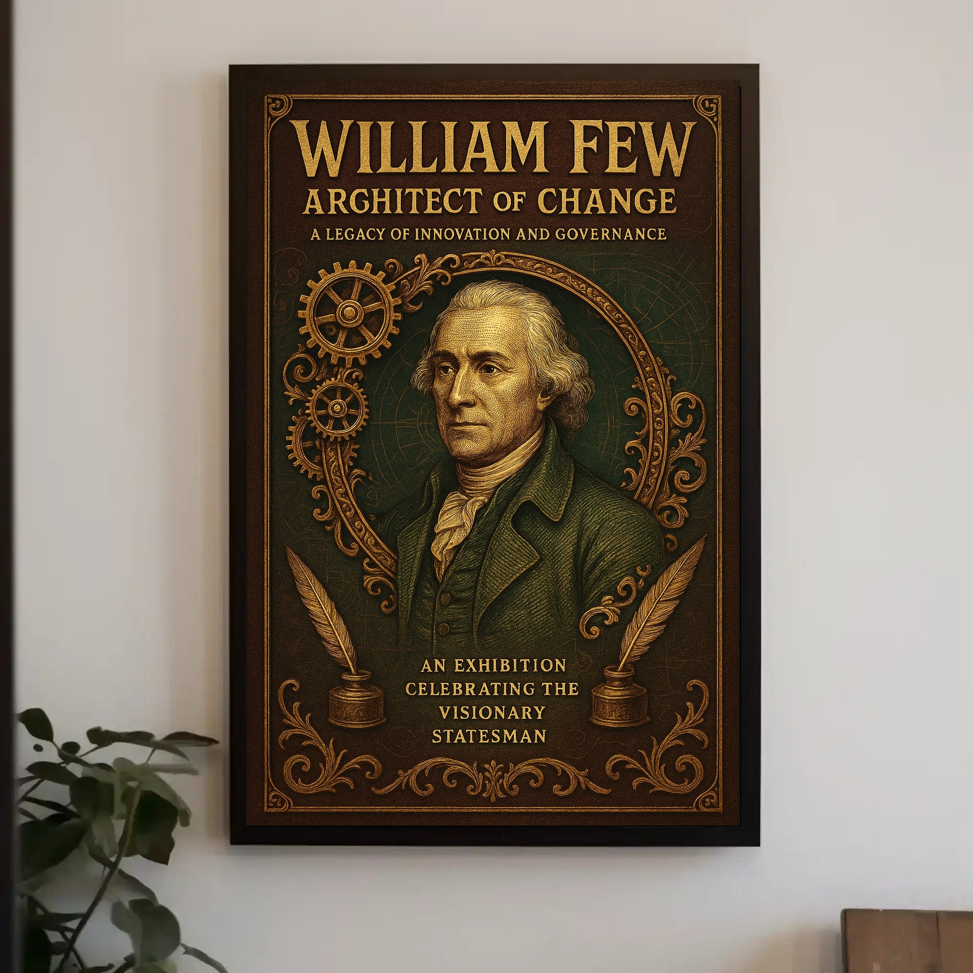 William Few Visionary Historical or Presidential Poster