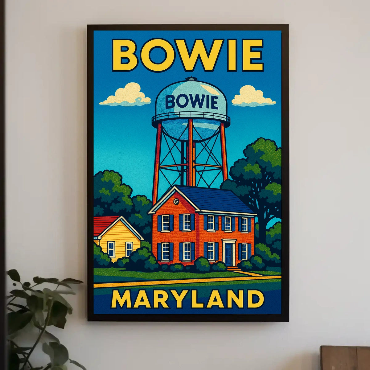 Bowie, Maryland Poster